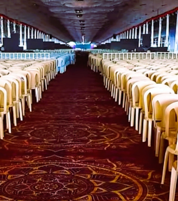 In Dmk youth wing conference, 9 lakh square feet of carpet from Haryana 