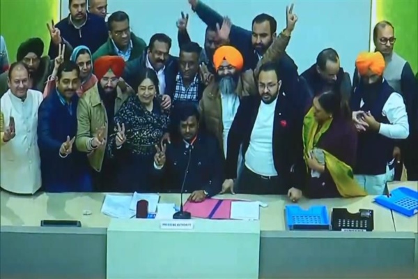 BJP wins in Chandigarh mayor Election; Setback for I.N.D.I.A bloc 