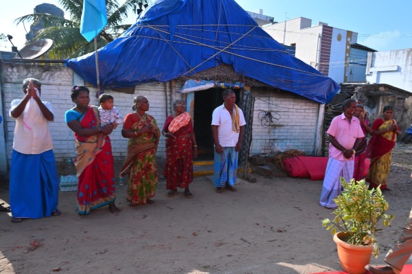 Governor Ravi Visited Keezhvenmani village in Nagapattinam district
