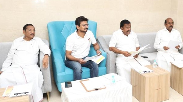 Udhayanidhi Stalin raised some questions during the Salem DMK executives meeting 