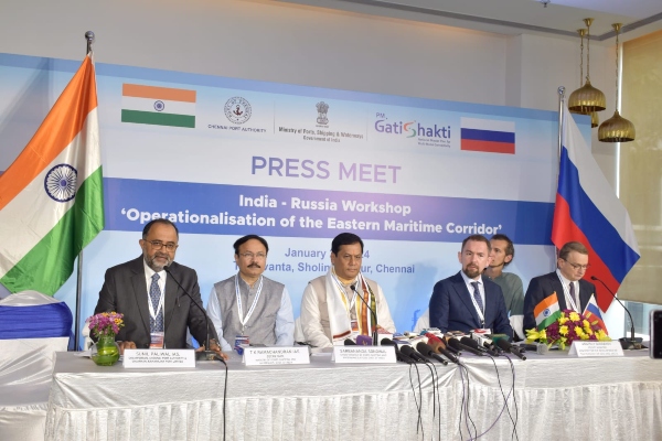  Chennai Port organizes India-Russia Workshop on Eastern Maritime Corridor