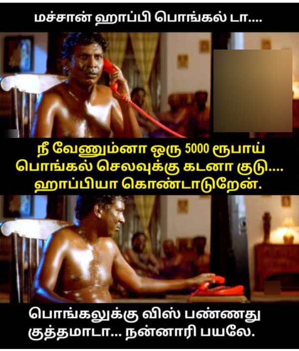 Pongal memes: Funny memes collection on Pongal 11-01-2024