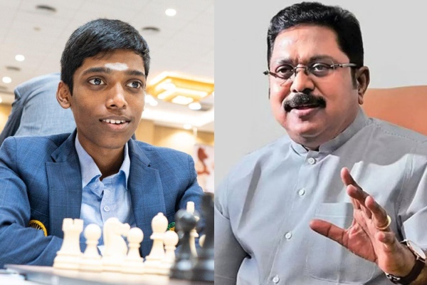TTV Dhinakaran congratulated Praggnanandhaa Indias No.1 Chess Player TTV Dhinakaran congratulated Praggnanandhaa Indias No.1 Chess Player