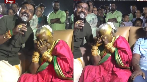 singer Velmurugan is who made Karur SPs mother cry