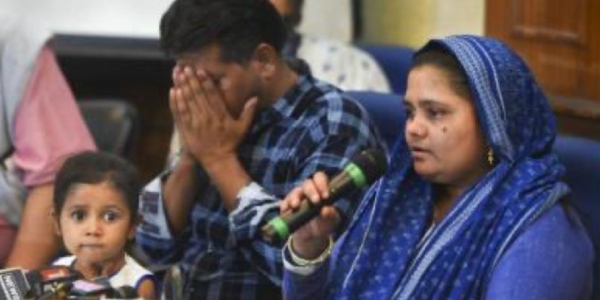 The Gujarat government has filed false information in the Bilkis Bano case