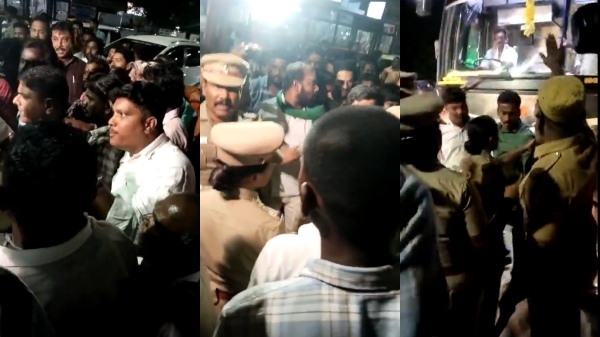  Passengers suffer in Chennai koyambedu due to conflict between Omni Bus vs Government