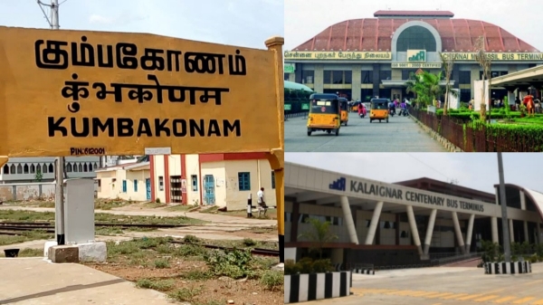 From which bus stand the buses from Chennai to Kumbakonam plies? 
