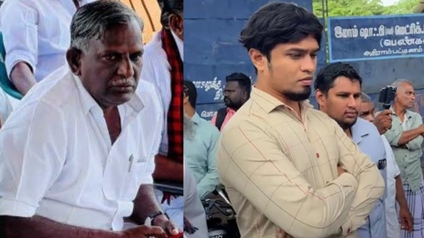 In Tanjore district, Athirai Jamath protest against DMK executive 