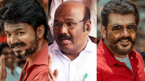 Admk ex minister tweet about Actors Ajithkumar and Vijay 
