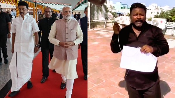 Black balloon against PM Modi, Congress executive announcement 