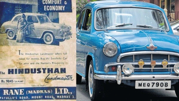 In 1956, Hindustan Motors Ambassador car cost just Rs.9,845 