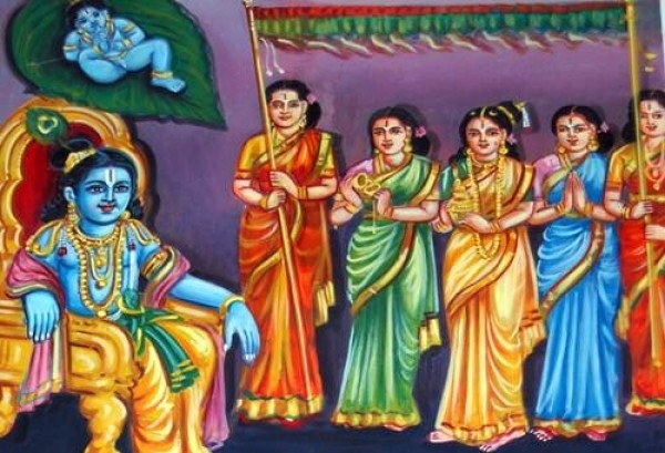 Margazhi Pavai Nonbu : Thiruppavai 26, Thirupallieluchi Pasuram 6 