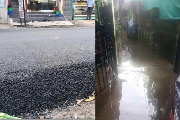 Arappor iyakkam explained that increase of road height cause flood inside homes 