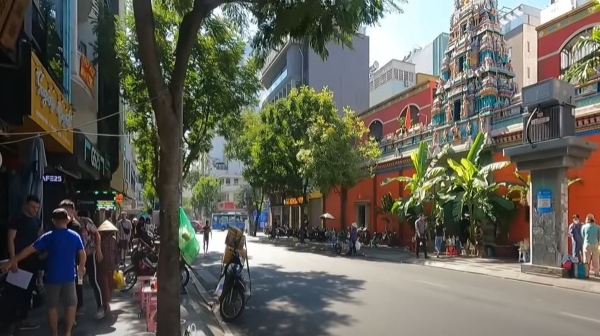 There are three Tamil temples in Vietnam