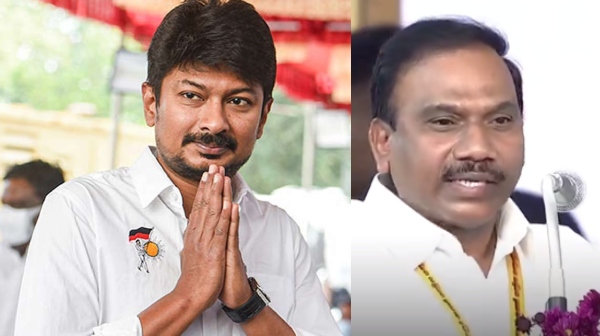 DMK MP A Raja praises Minister Udhayanidhi Stalin in dmk youth wing conference