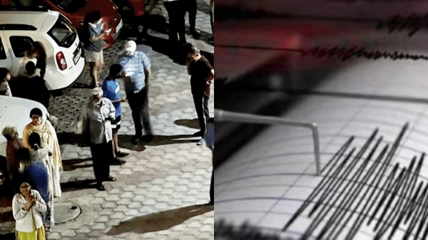  Earthquake tremors felt in Delhi 23-01-2024