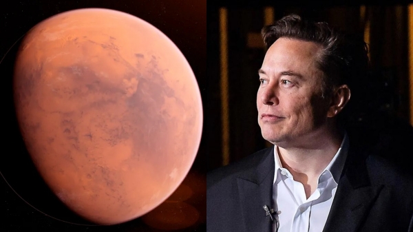  3 kilometer Thick Water Ice Found Buried Under Mars Equator