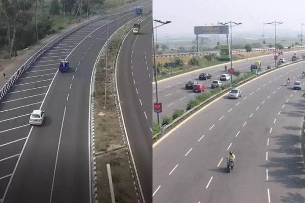  Roads are in bad shape in Chennai Bangalore national highway amid the Expressway works 