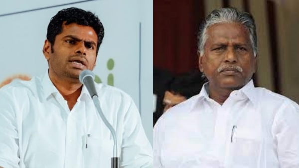 ADMK former minister KP Munusamy slams Annamalai