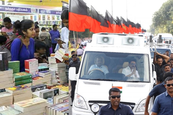 Why didnt Chief Minister Stalin inagurate the Chennai book fair? 