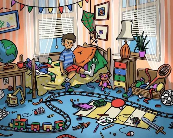 Optical Illusion: Can you Find out the Hidden Shoe in room with in 7 seconds 
