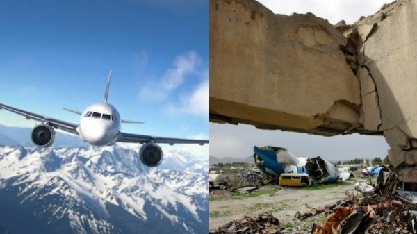 Reports says that Indias passenger flight crashes in Afghanistan 