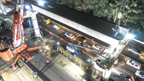  Chennai metro rail achievement: Puller axile system used First time in india 