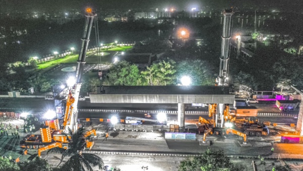  Chennai metro rail achievement: Puller axile system used First time in india 