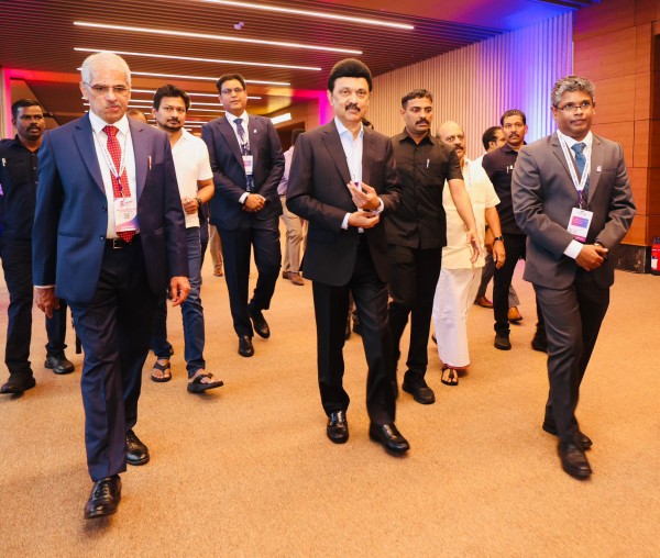 CM Stalin praised minister TRB Rajaa for global investors meet sucess