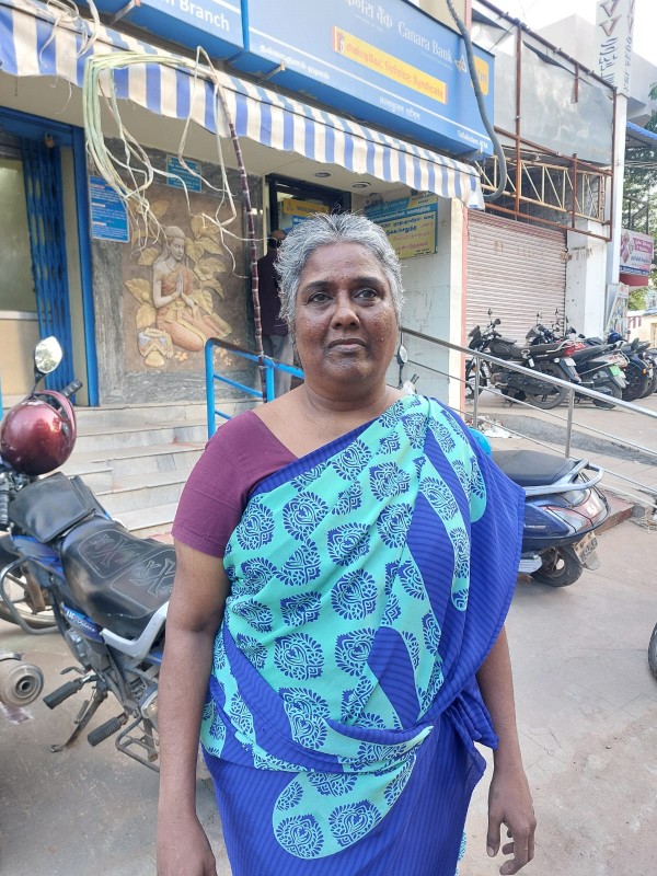 Anbil mahesh poyyamozhi thanked Aayi pooranam Amma who was donated her land to Govt school