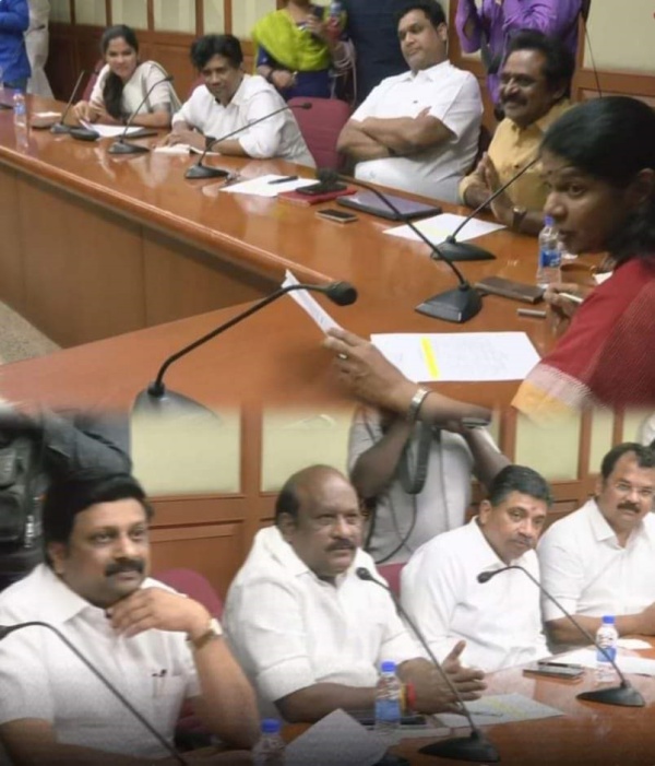 DMKs lok sabha election manifesto may even be the heroine this time: says Kanimozhi MP DMKs lok sabha election manifesto may even be the heroine this time: says Kanimozhi MP