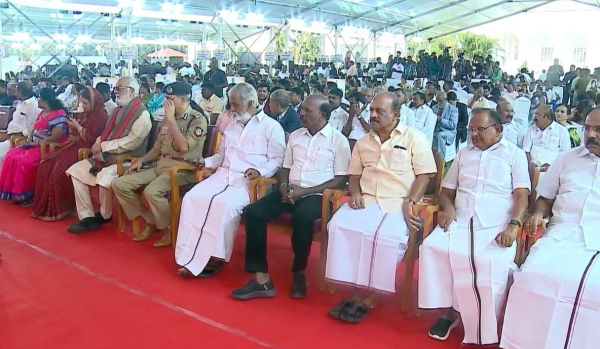 DMDK and OPS absent Tamil Nadu Governors tea party