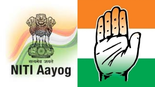 Congress slams Niti Aayog after its sasy 24.82 crore people moved out of the poverty bracket in 9 years 