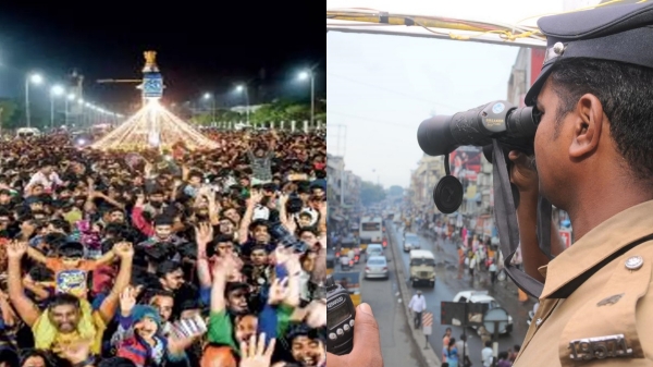 New year 2024 celebration: Chennai police handled the situation in a very neat manner 