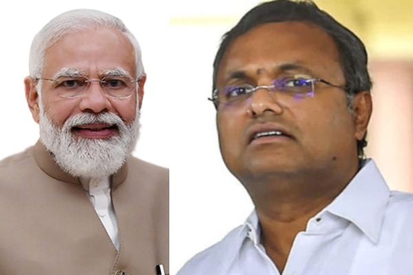  Congress MP Karti Chidambaram explains comments on PM Modi, Rahul Gandhi