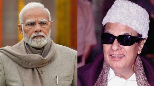 PM Narendra modi tweet for mgr birth anniversary