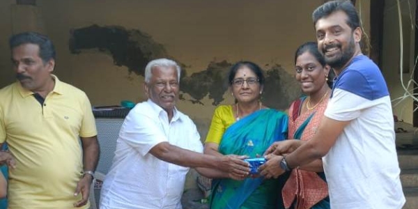  Traditional Pongal Festival at One House 27 Family Relations 75 People Gathered in Sivagangai