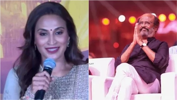 Actor Rajinikanth broke down in tears when director Aishwarya used the word of sangi 