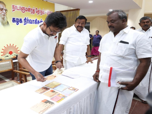  DMK Election Coordination Committee consults DMK executives of Coimbatore and Salem districts