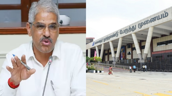 TN Chief secretary Shiv das meena inspected at kilambakkam bus stand
