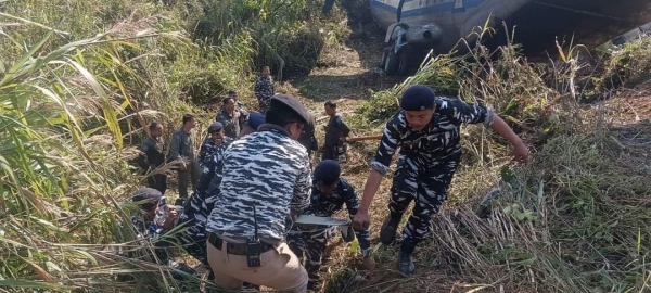 8 injured- Myanmar army plane crash in Mizoram Airport