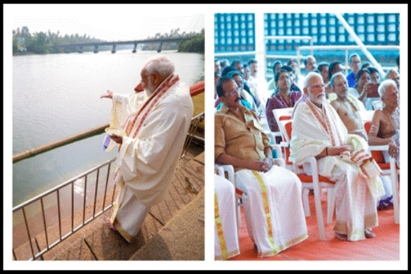 PM Narendra Modi’s 11 day special ritual and Temple Visits