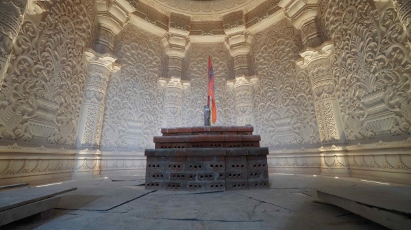 Ayodhya Ram Mandir inauguration: Ram Statue is being installed inside the sanctum 