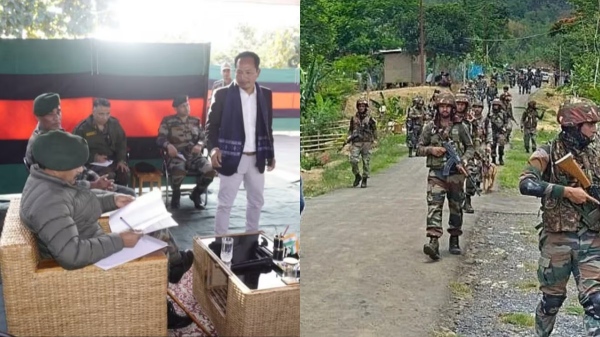 Manipur Violence: Assam Rifles chief visits Myanmar border town Moreh 