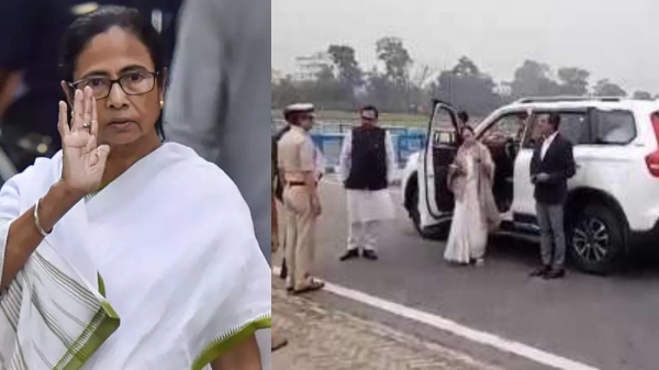 West Bengal CM Mamata Banerjee suffered a minor head injury in a car accident. West Bengal CM Mamata Banerjee suffered a minor head injury in a car accident.