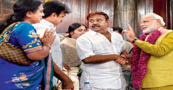 Is Vijayakanth a nationalist? Is Modi right?