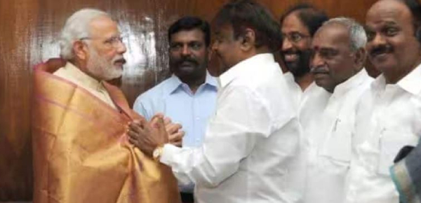 Is Vijayakanth a nationalist? Is Modi right?