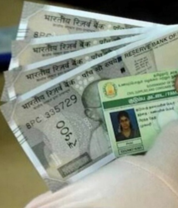 Only one small mistake has not received a flood relief of Rs.6000 and a Pongal gift of Rs. 1000 