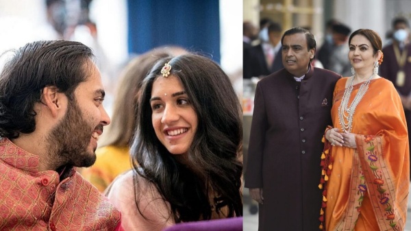 Mukesh and Nita share handwritten note on Anant Ambani wedding 