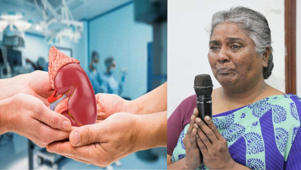  Pooranam Ammal donated kidney to her relative 